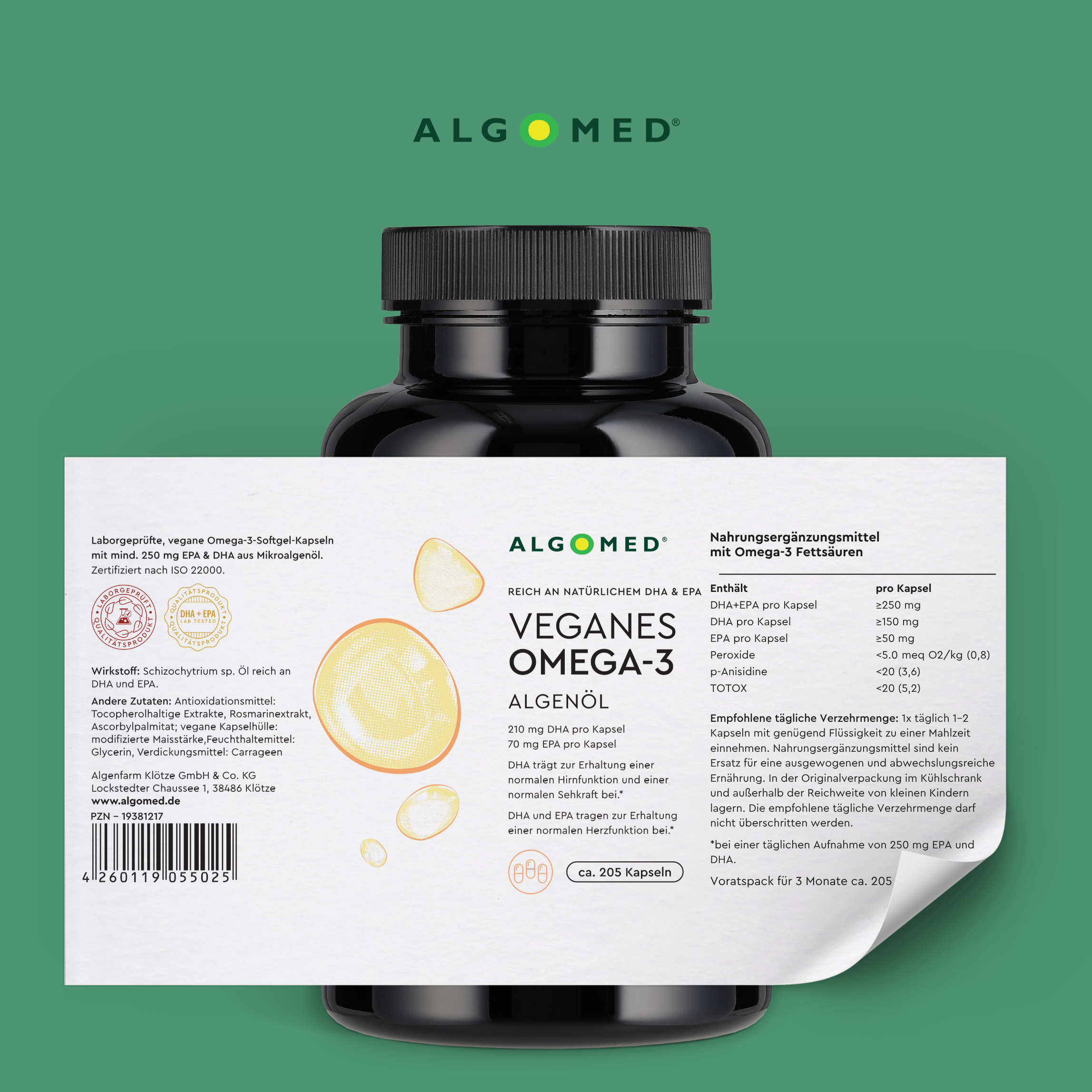 Algomed® Omega-3-Kapseln