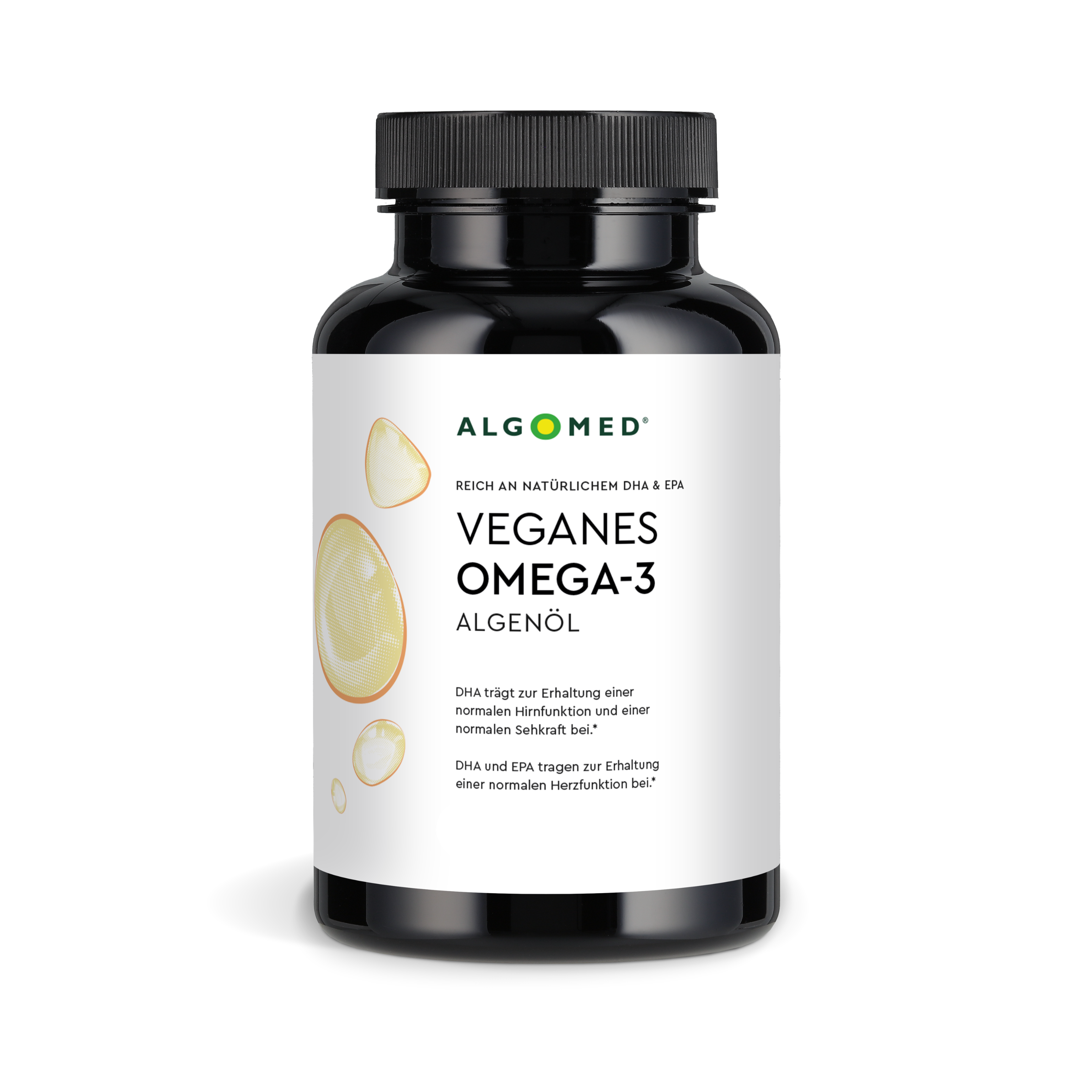 Veganes Omega 3 Algenöl