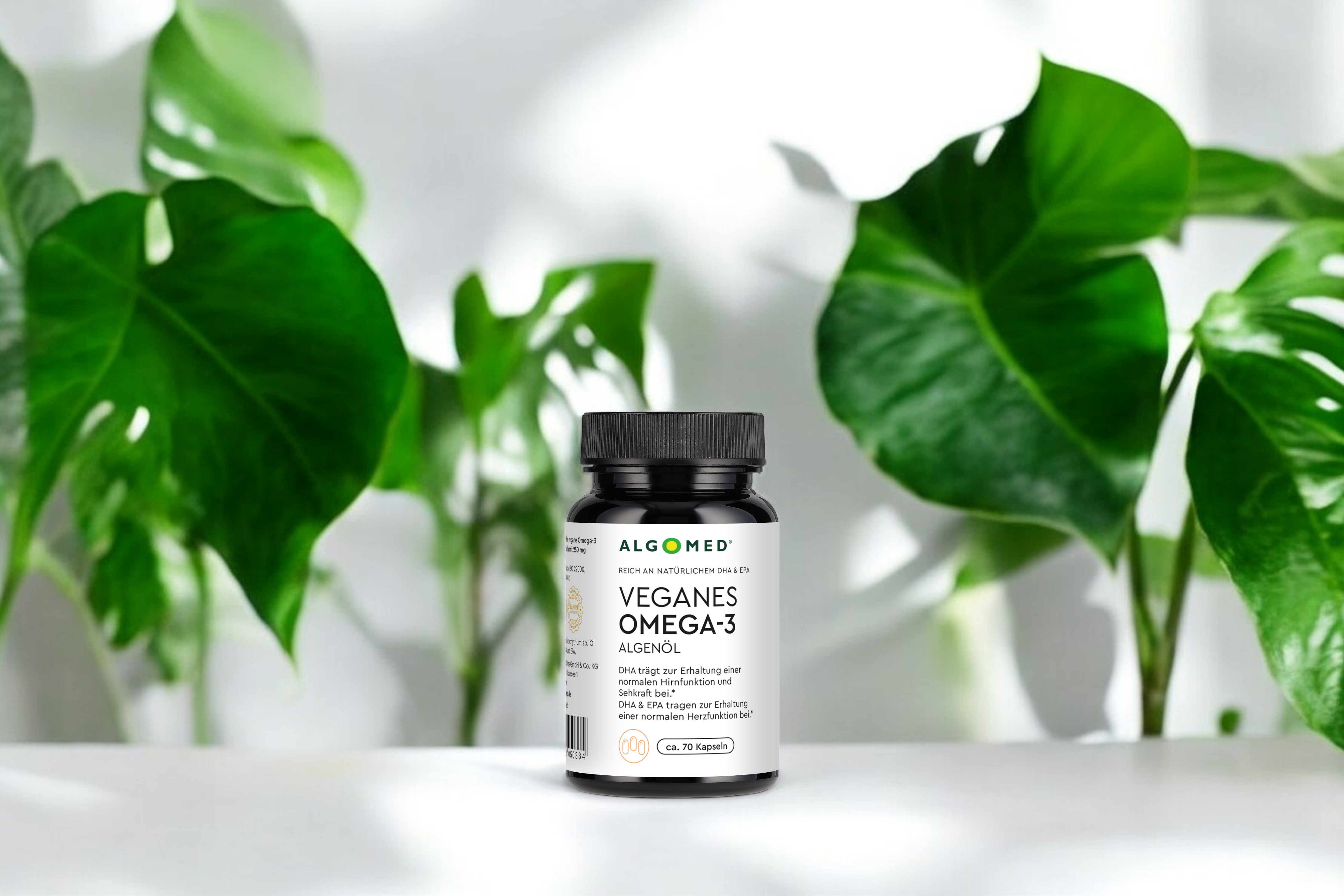 Algomed Veganes Omega-3 Kapseln aus Deutschland Starter Set