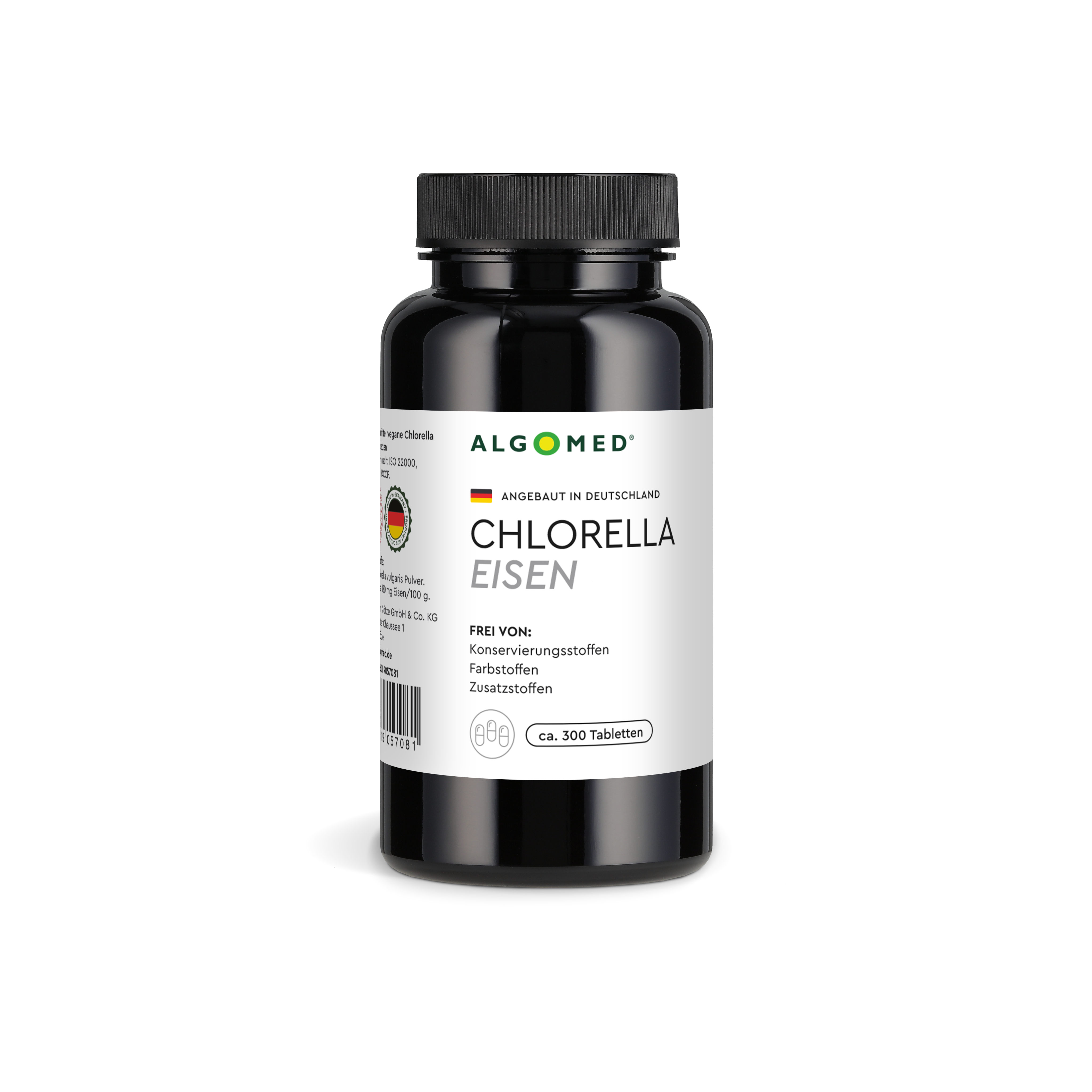 Chlorella Eisen Tabletten aus Deutschland Algomed Algenfarm