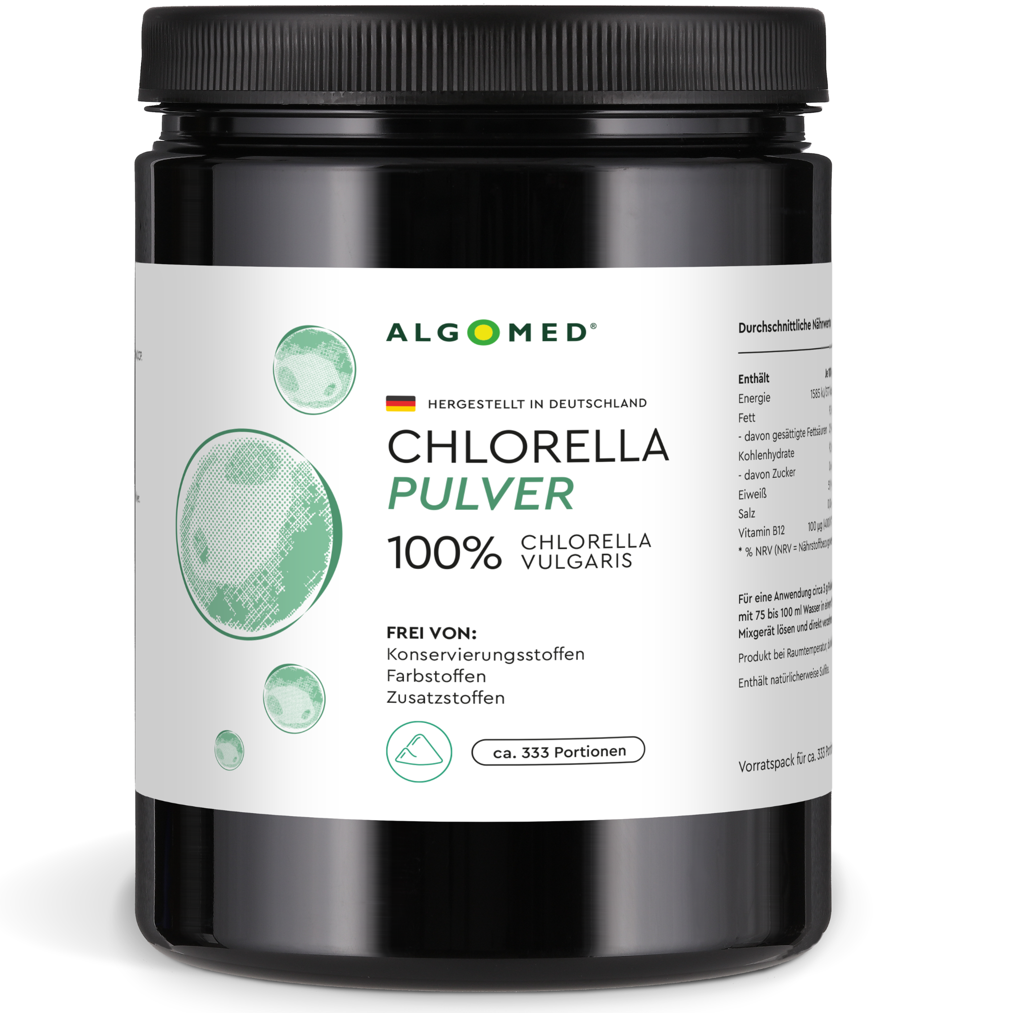 Algomed Chlorella Pulver 1000g 